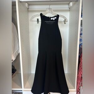 Elizabeth and James Black A Line Mini Dress | Size 4